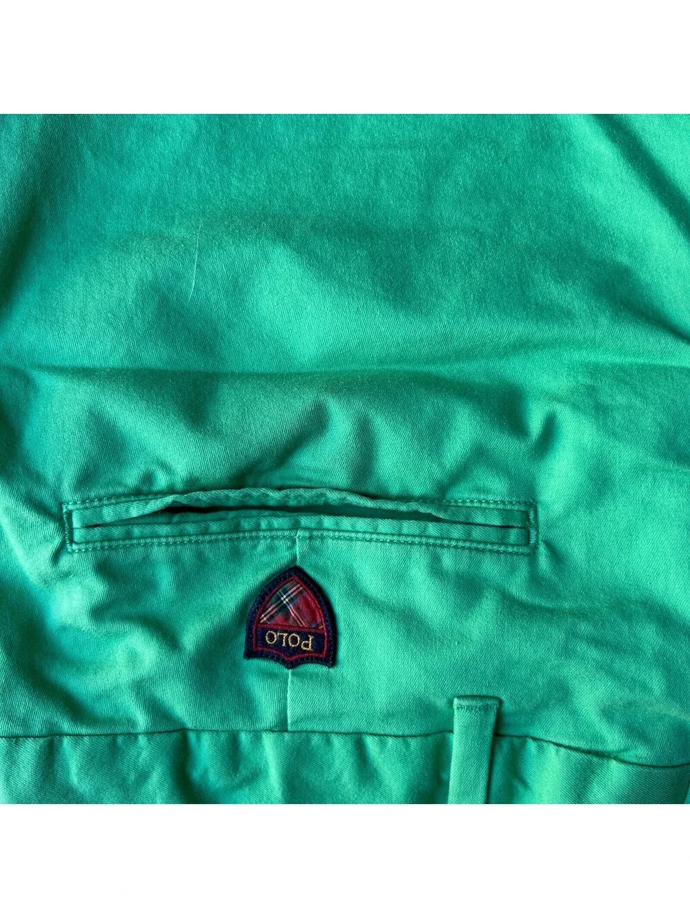 Polo Golf Ralph Lauren Green Chino Golf Shorts Men's W30